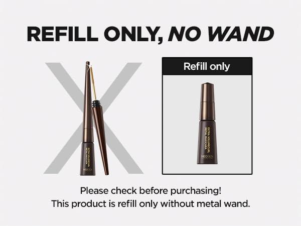imageDERMALOGY by NEOGEN Innovative Sensational Hygienic Washable Extra Slim Metal Mascara Volume BrownRefill