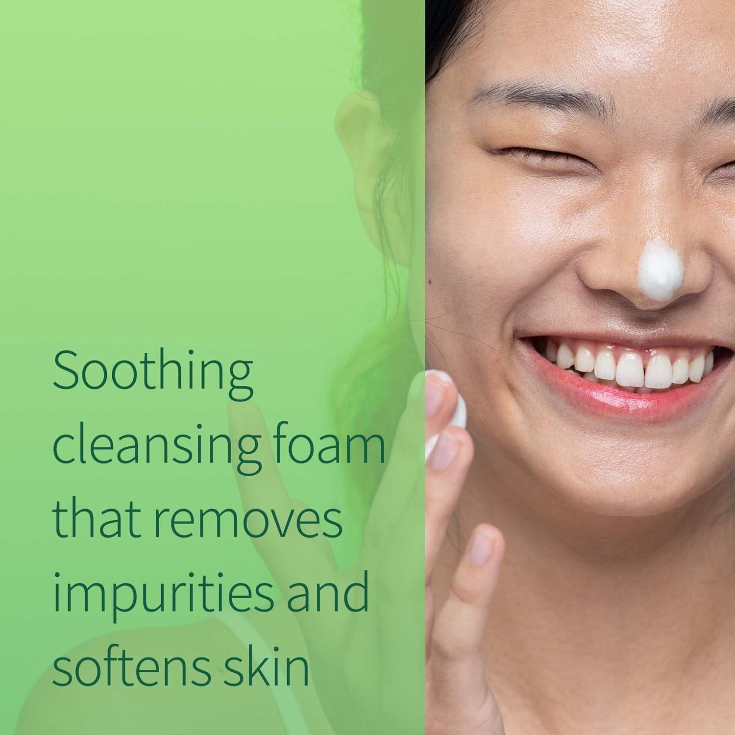 imageDERMALOGY by NEOGENLAB AClear Soothing Foam Cleanser 338 oz 100ml Clogged Pores amp Sebum Cleansing Foam for AcneProne Skin with Salicylic Acid Tea Tree Centella Asiatica Korean Skin Care