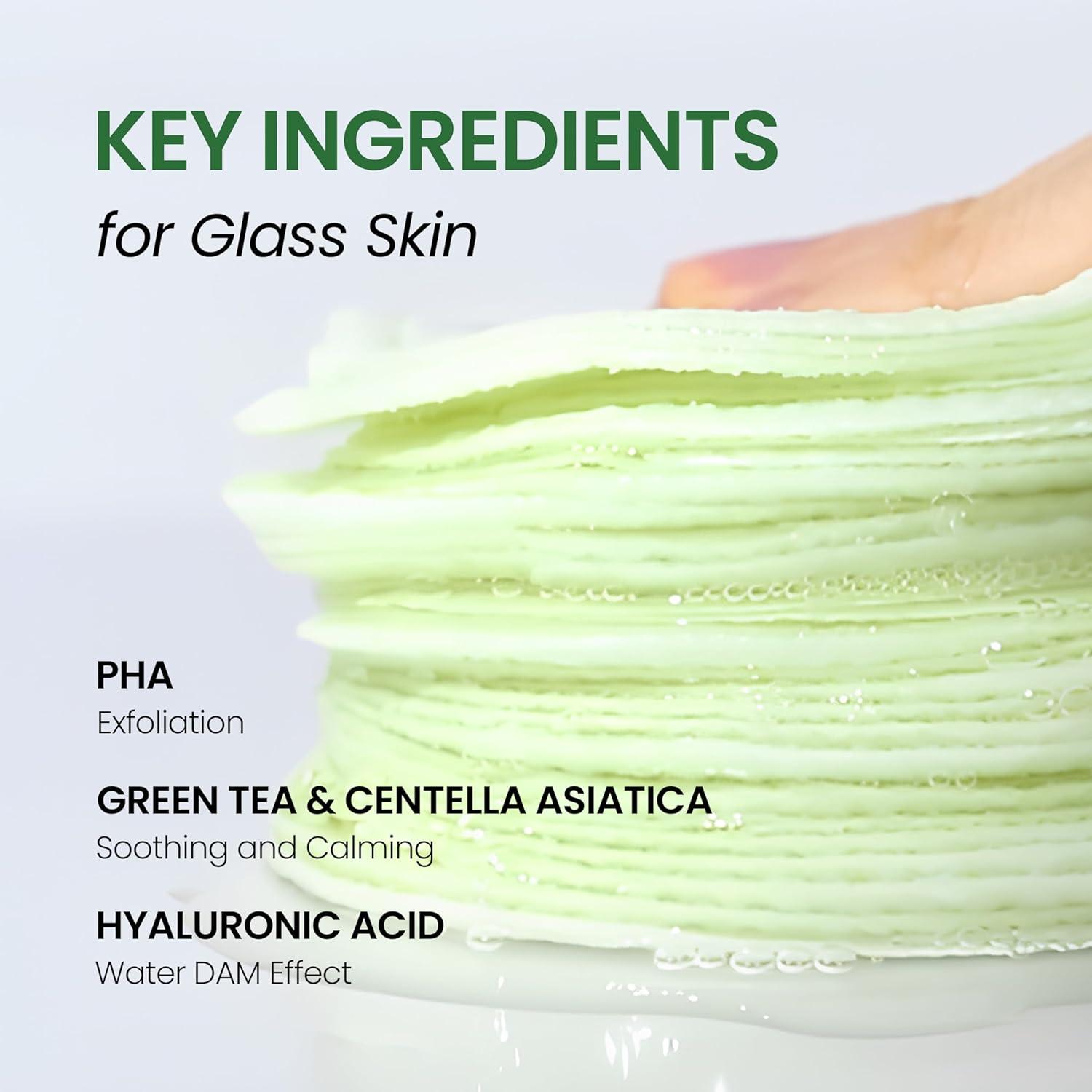 imageDERMALOGY by NEOGENLAB BioPeel Gauze Peeling Pads Wine 30 pads Exfoliating amp Firming Peeling Pad with PHA amp Red Wine amp Resveratrol amp Acid Hyaluronic Korean Skin Care01 30pads BioPeel Gauze Peeling Green Tea