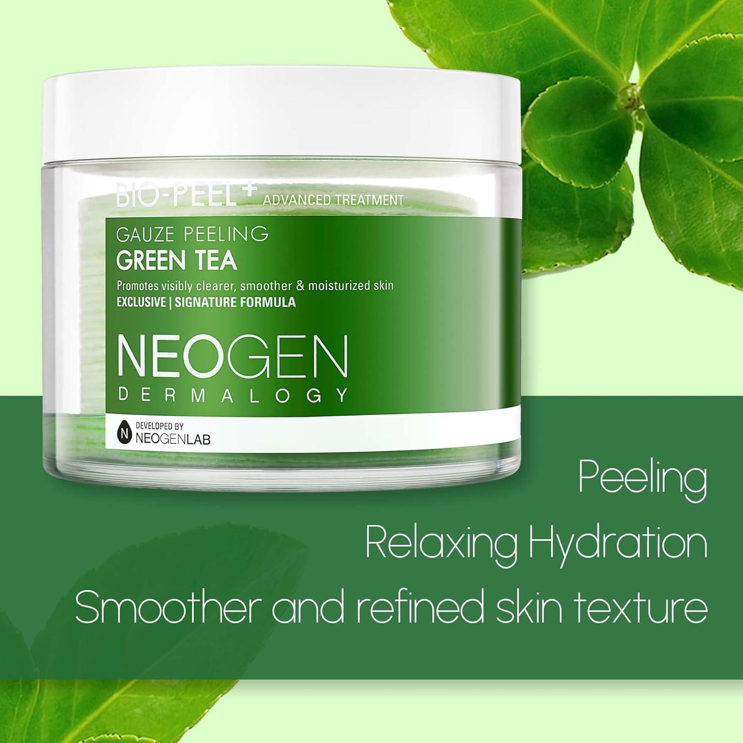 imageDERMALOGY by NEOGENLAB BioPeel Gauze Peeling Pads Wine 30 pads Exfoliating amp Firming Peeling Pad with PHA amp Red Wine amp Resveratrol amp Acid Hyaluronic Korean Skin Care04 30pads x3 BioPeel Green TeaLemonWine Set
