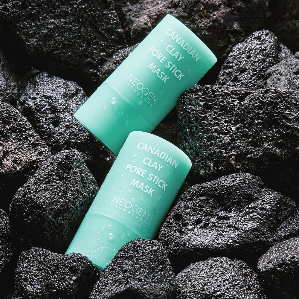 imageDERMALOGY by NEOGENLAB Canadian Clay Pore Stick Mask 28g 099 oz Minimizes Pores Removes Blackheads amp Excess Sebum Glacial Mud amp Colloidal Clay Korean Skincare