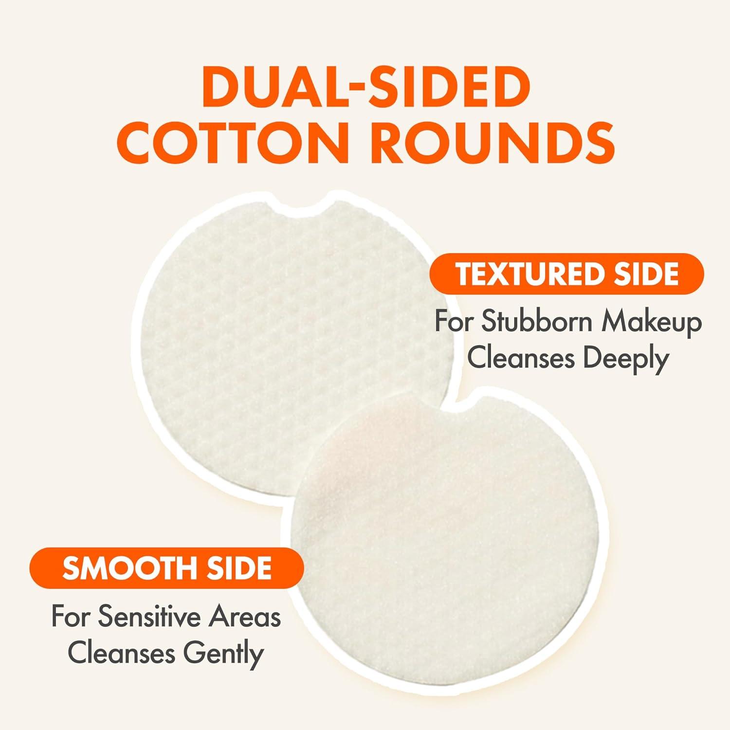 imageDERMALOGY by NEOGENLAB Carrot Deep Clear Remover Oil Pad 60 Pads Facial Oil Make Up Remover Cotton Pad for Sensitive Skin Gently Removes Waterproof Makeup amp Impurities AlcoholFree