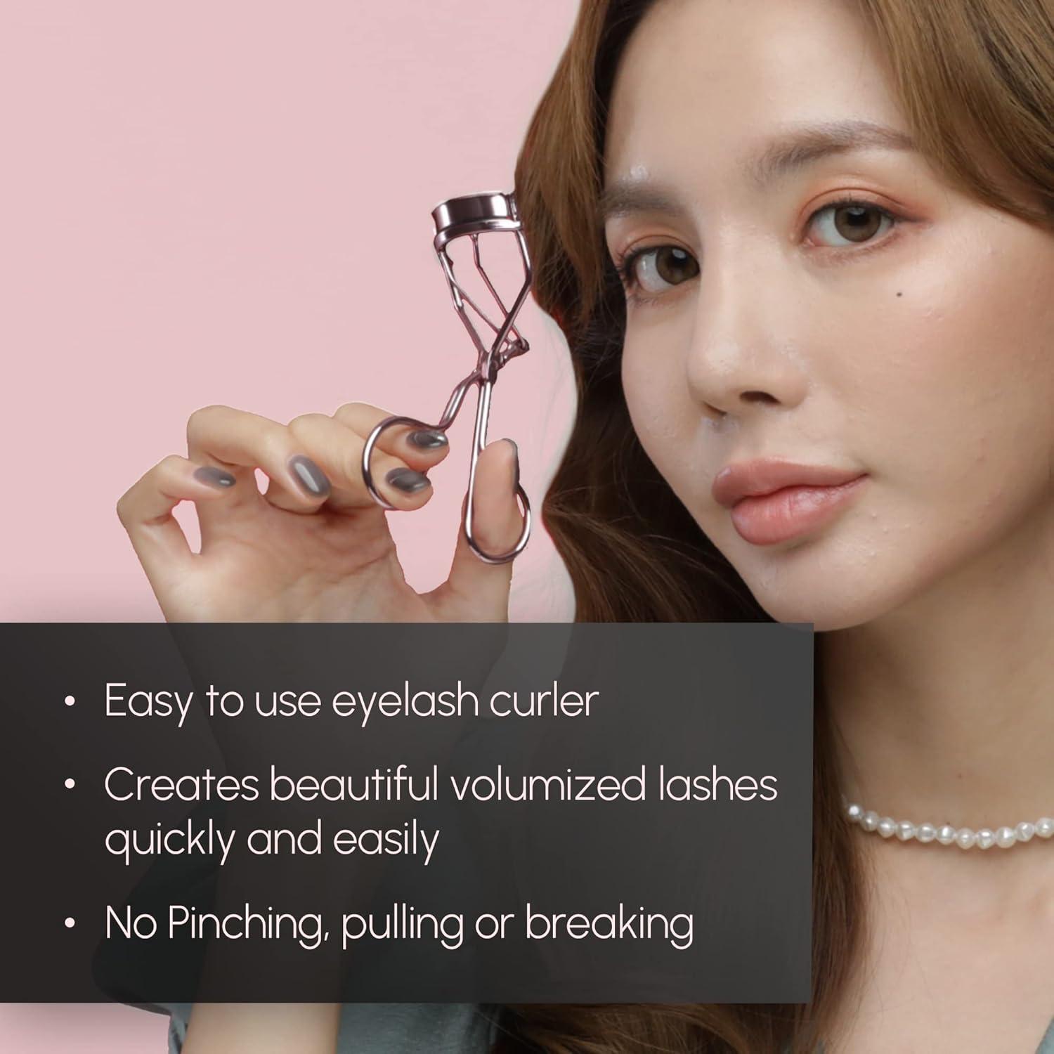 imageDERMALOGY by NEOGENLAB Eye Makeup Pink Eyelash Curler