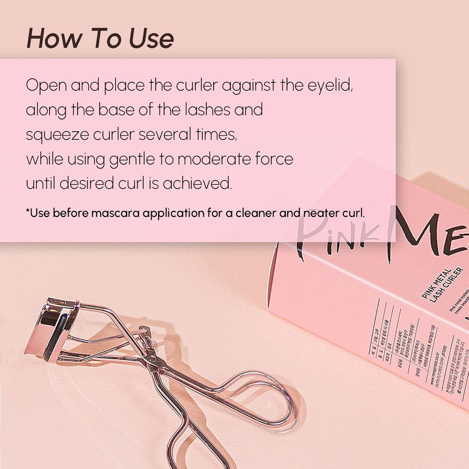 imageDERMALOGY by NEOGENLAB Eye Makeup Pink Eyelash Curler
