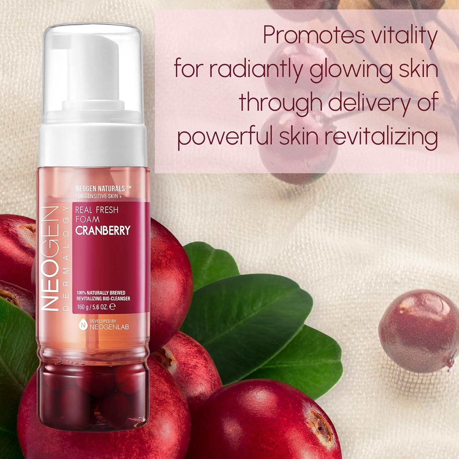 imageDERMALOGY by NEOGENLAB NEOGEN Real Fresh Cleansing Foam Heartleaf 564 oz 160g Vegan Cruelty Free Soothing Cleanser for Sensitive Skin Korean Skin Care