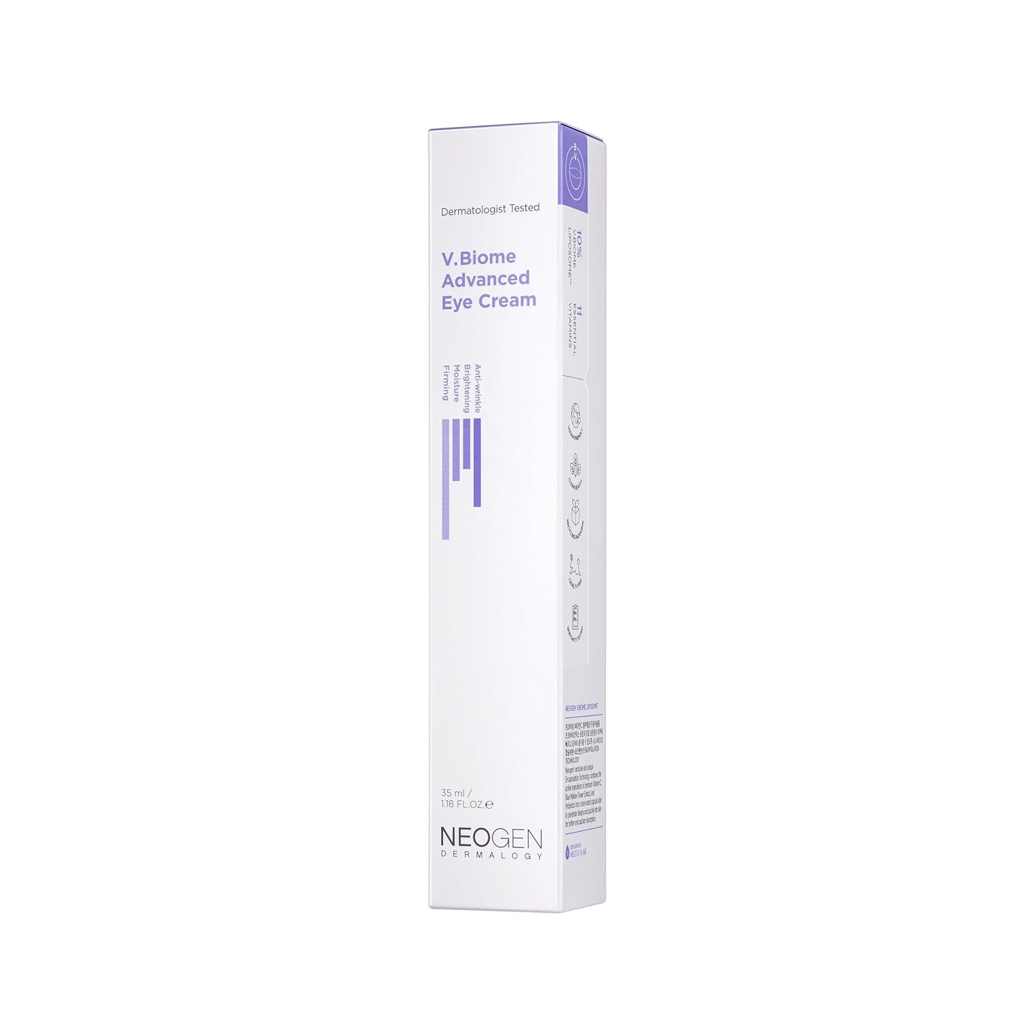 imageDERMALOGY by NEOGENLAB NEOGEN VBiome Line VBiome Eye Cream 118 oz 35 ml
