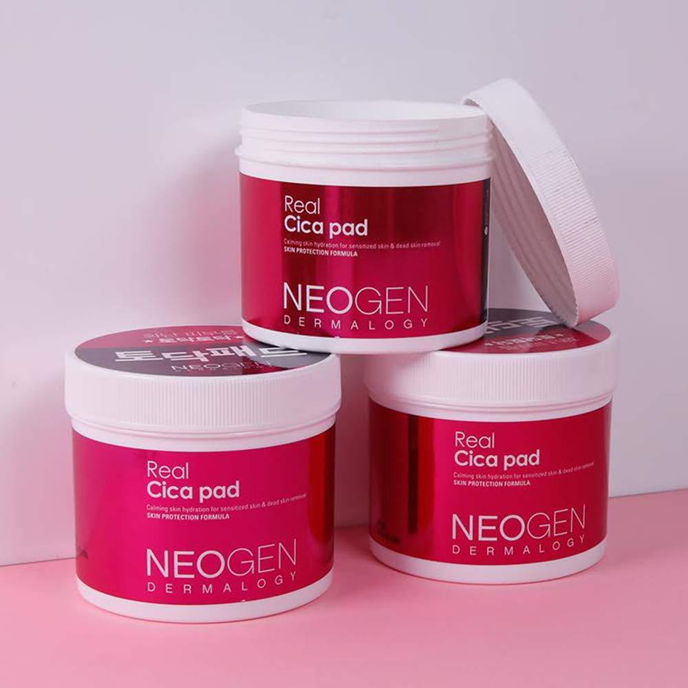 imageDERMALOGY by NEOGENLAB Real Cica Pad Restores Skin Barrier Soothes Gently Exfoliates amp Cleanses Cica Micellar Pad