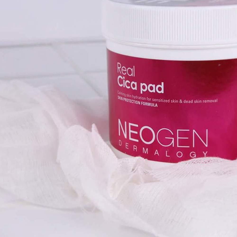 imageDERMALOGY by NEOGENLAB Real Cica Pad Restores Skin Barrier Soothes Gently Exfoliates amp Cleanses Cica Micellar Pad