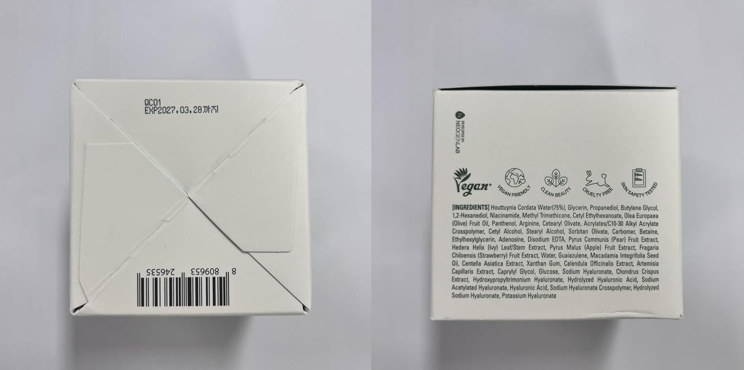 imageDERMALOGY by NEOGENLAB Real Heartleaf Soothing Cream 80g