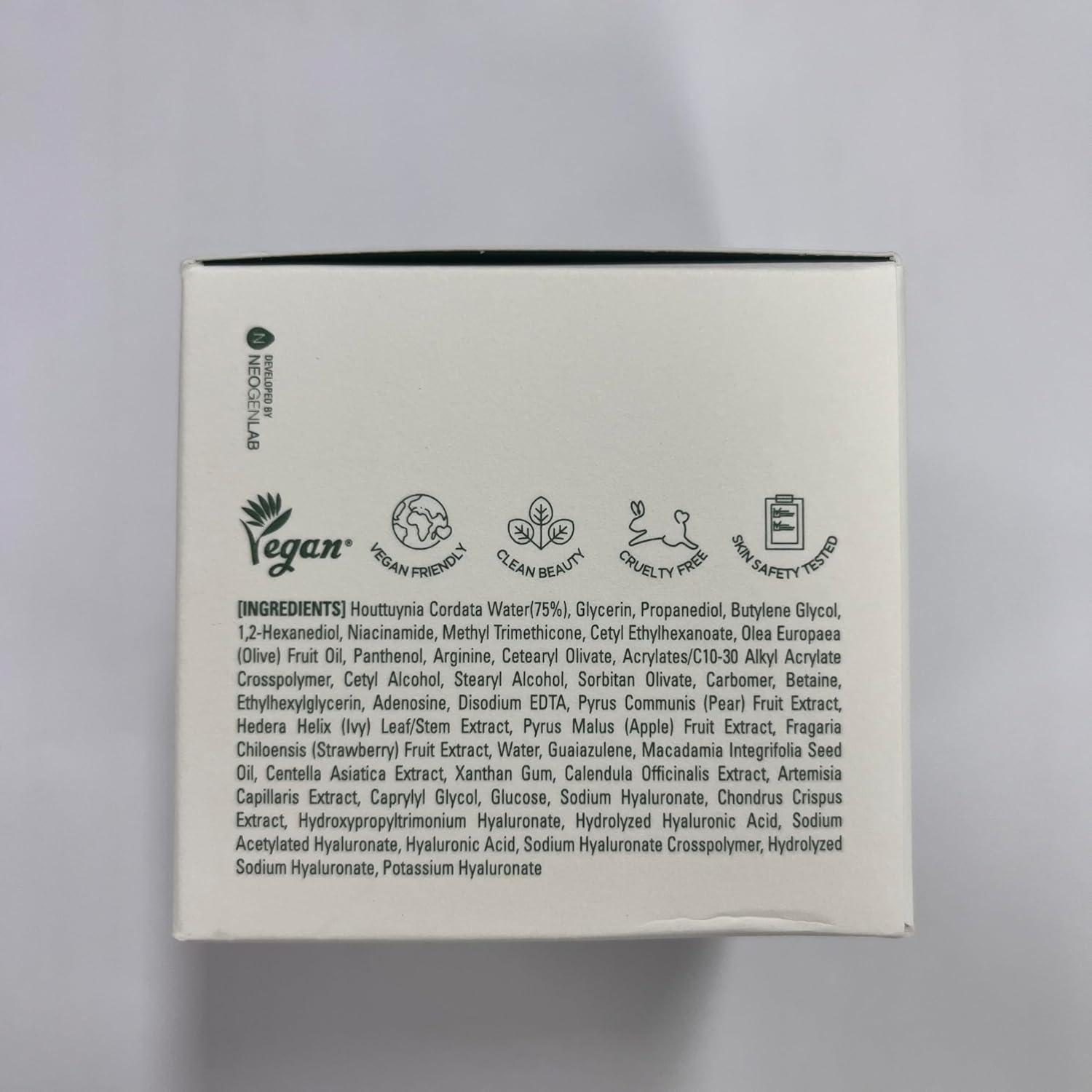 imageDERMALOGY by NEOGENLAB Real Heartleaf Soothing Cream 80g