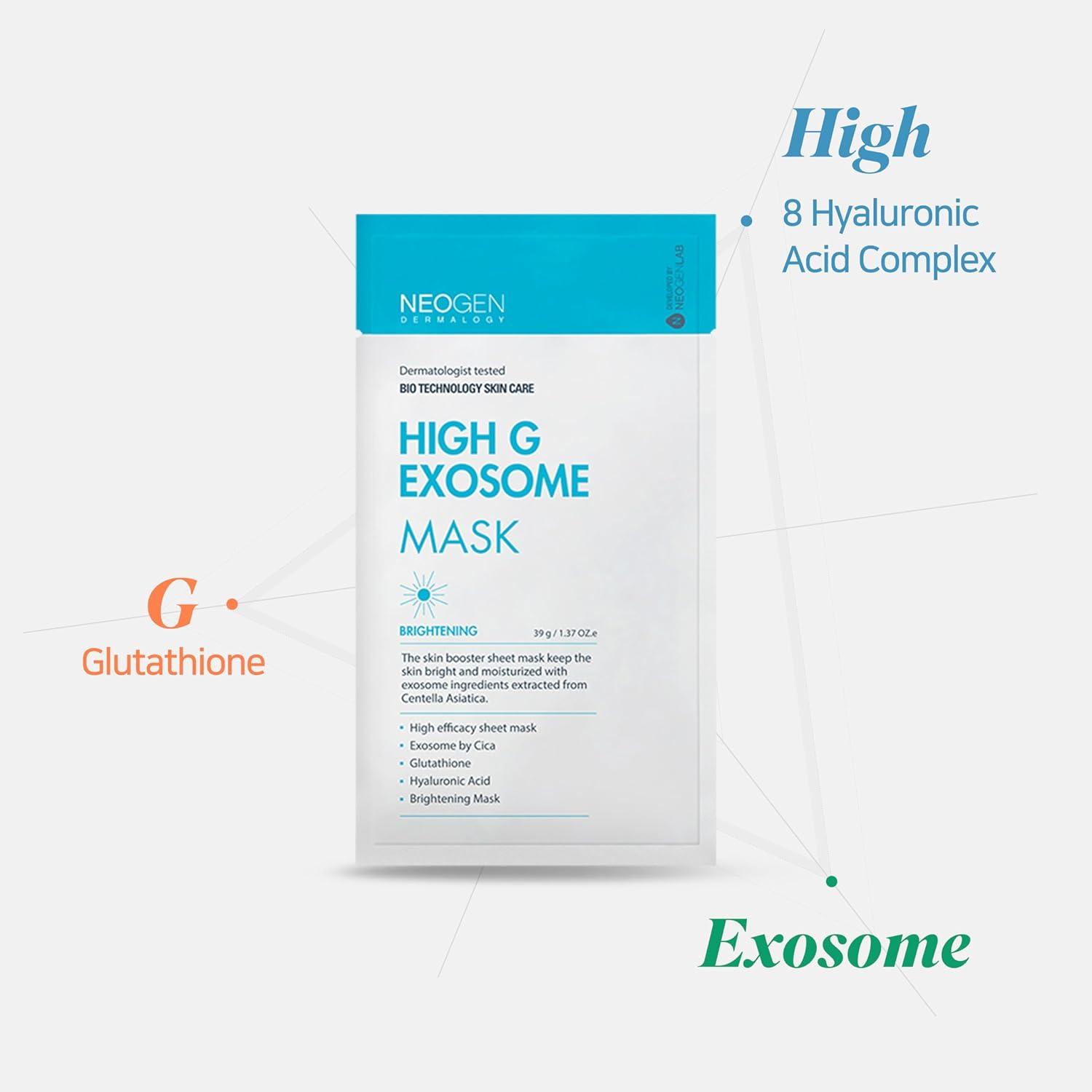 imageKBeauty NEOGEN DERMALOGY High G Exosome Mask Sheet 39g 5 sheets