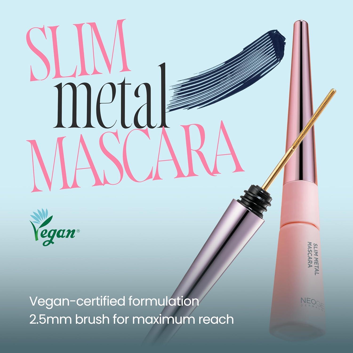 imageKBeauty Neogen Dermalogy Extra Volume Curl Metal Mascara Volume Black Refill SetSlim Black