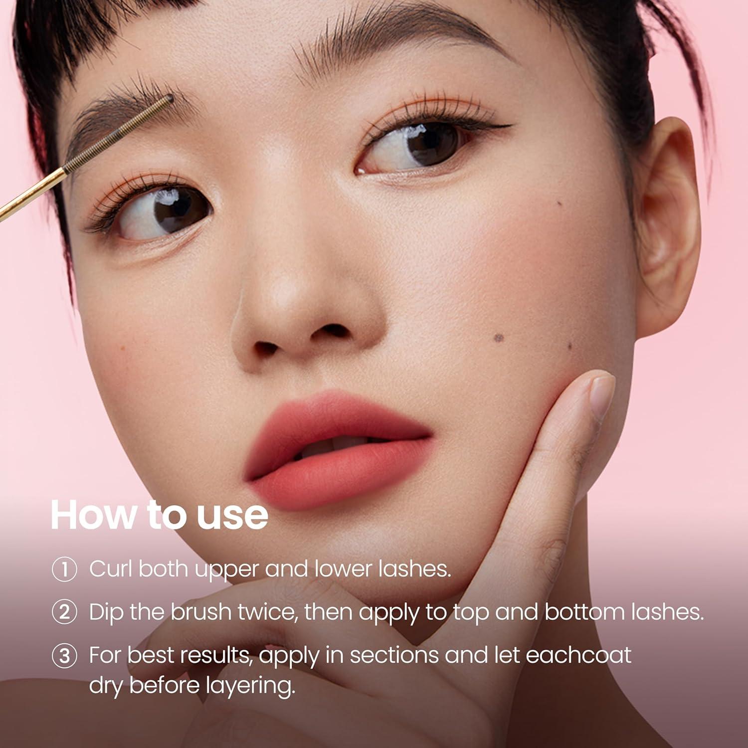 imageKBeauty Neogen Dermalogy Extra Volume Curl Metal Mascara Volume Black Refill SetSlim Black
