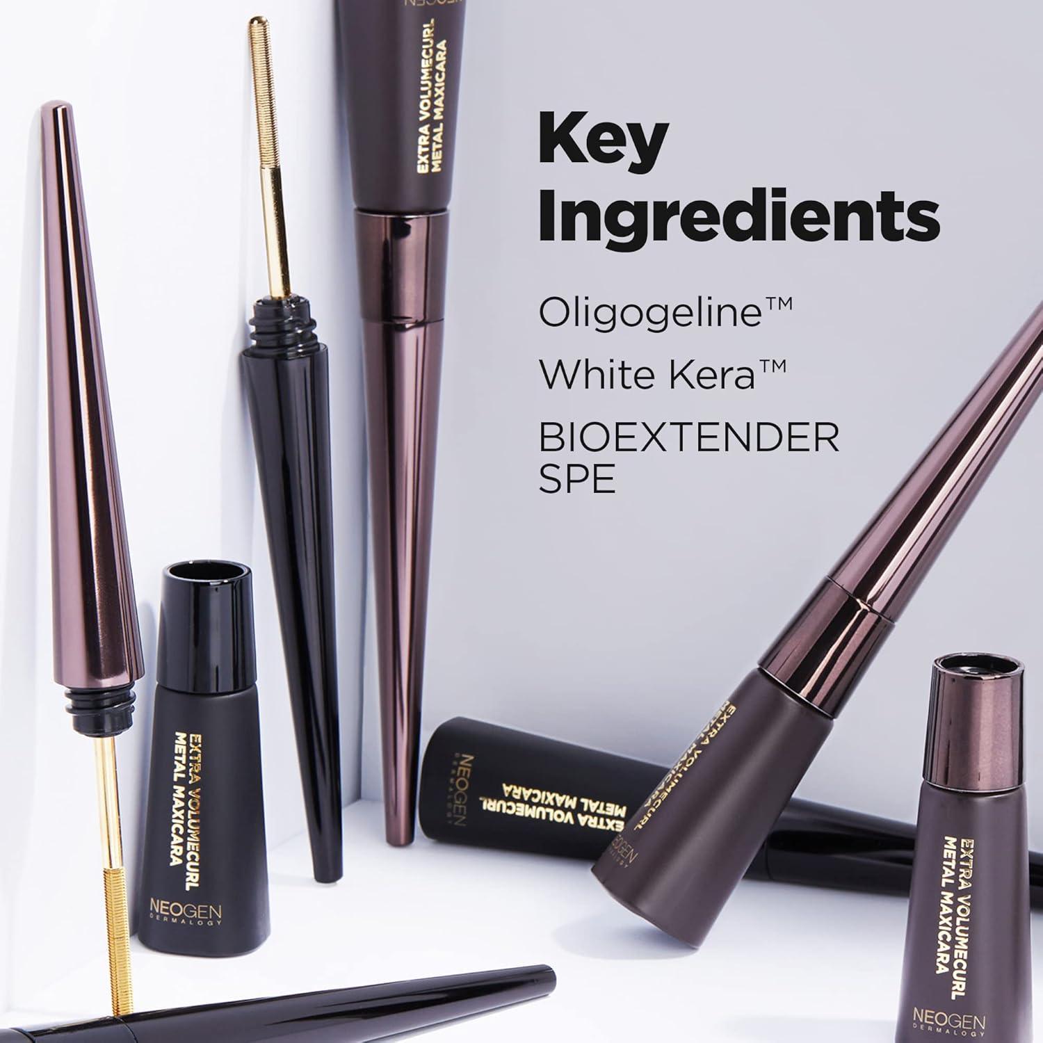 imageKBeauty Neogen Dermalogy Extra Volume Curl Metal Mascara Volume BlackRefill
