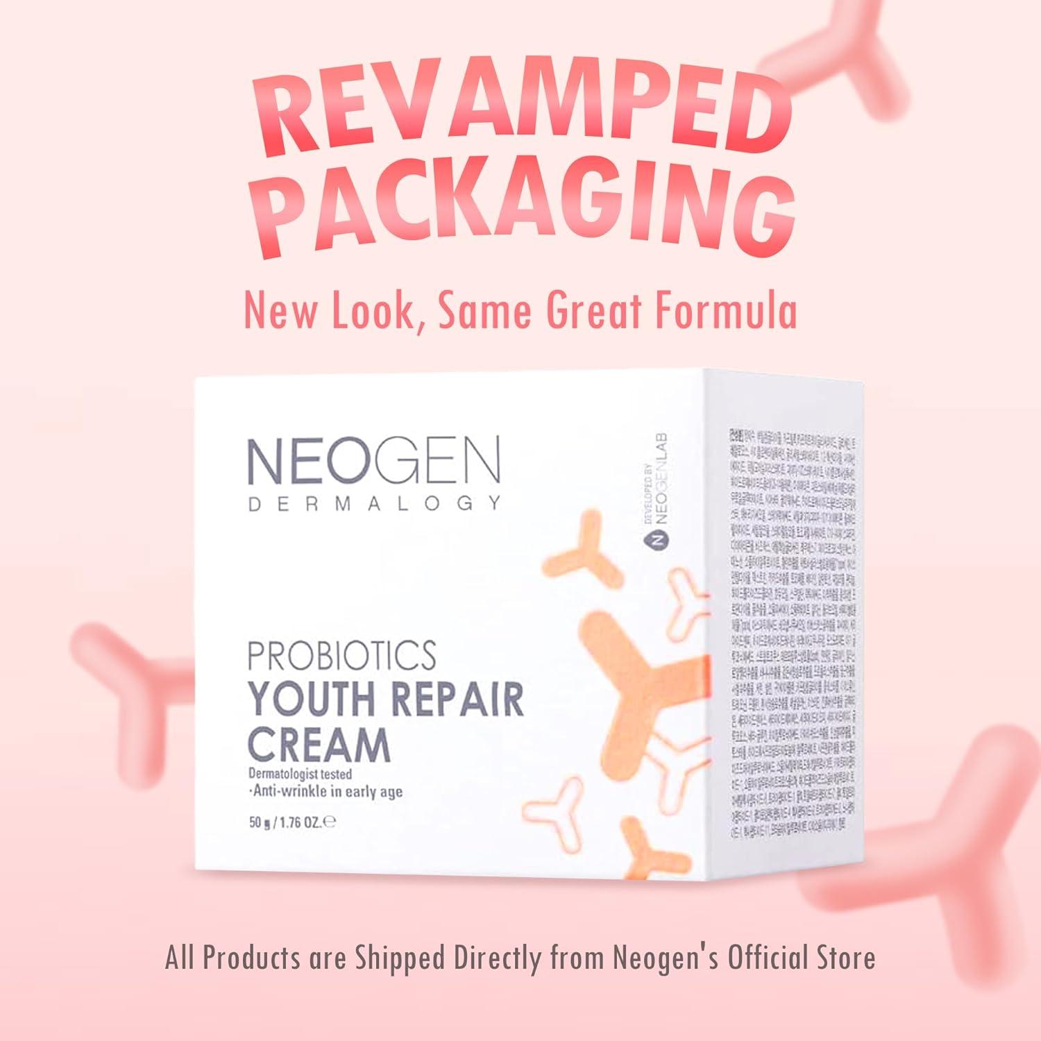 imageKBeauty Neogen Dermalogy Probiotics Youth Repair Skin Cream Face Lotion wSuperprobiotics Collagen amp 11 Peptides Skin Repair Cream 176 oz