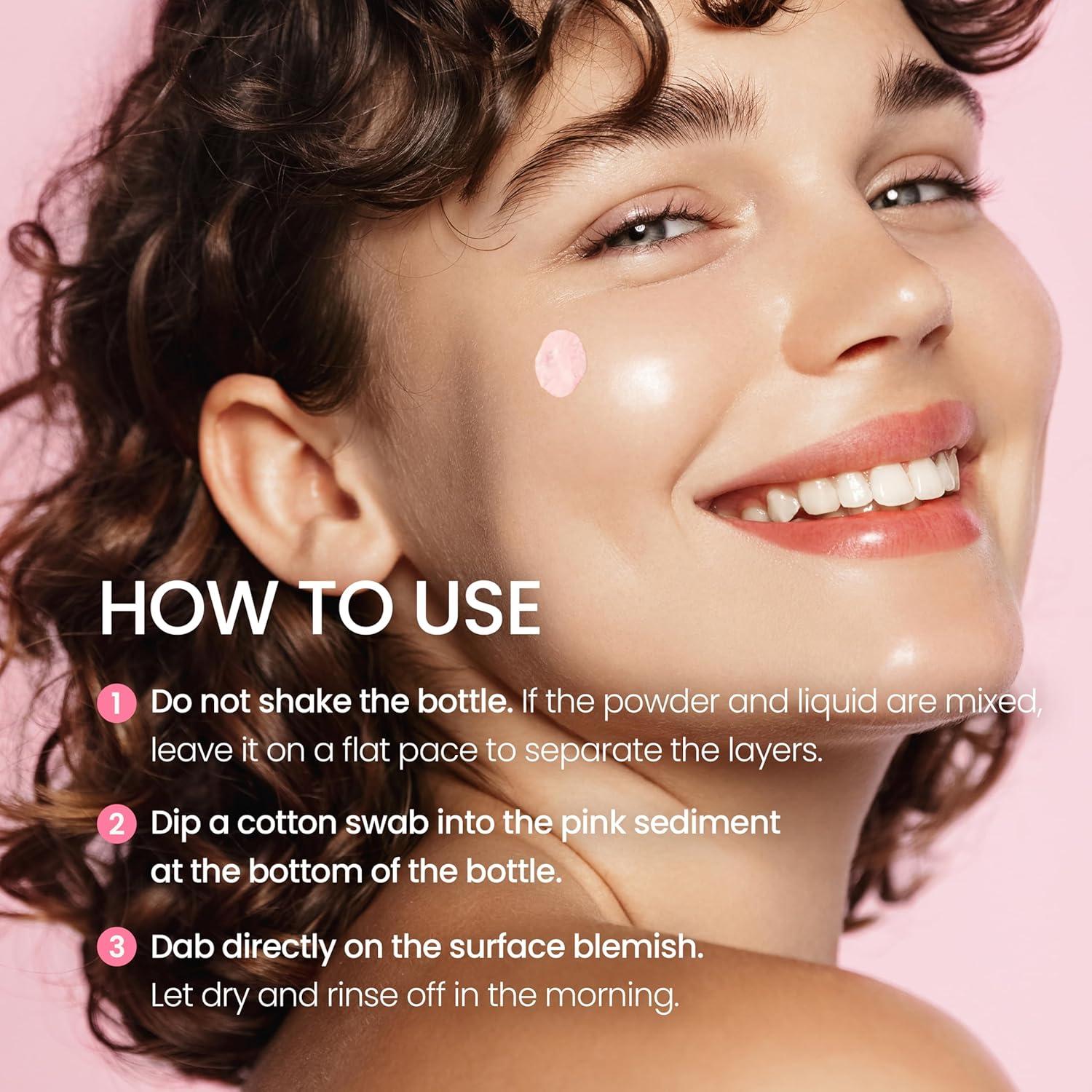 imageNEOGEN AClear Soothing Pink Eraser Spot Care Blemish Care Korean Skin Care Pink Pimple Drying Power Calamine Powder Nighttime Spot for Face and Skin 050 Fl Oz