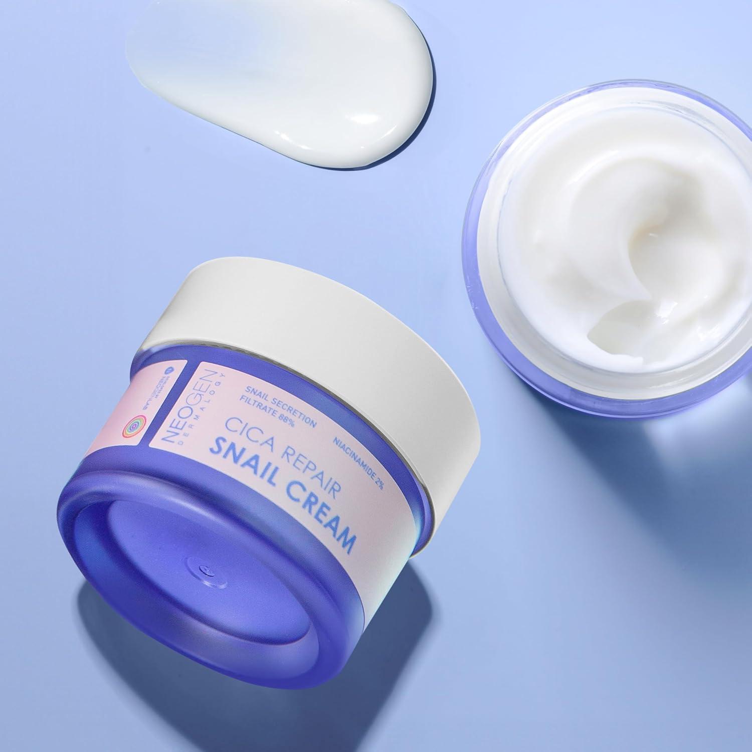 imageNEOGEN CICA REPAIR SNAIL Line Excellent recovery and soothing effects from CICA PURE COMPELX restores healthylooking firm skin Cream