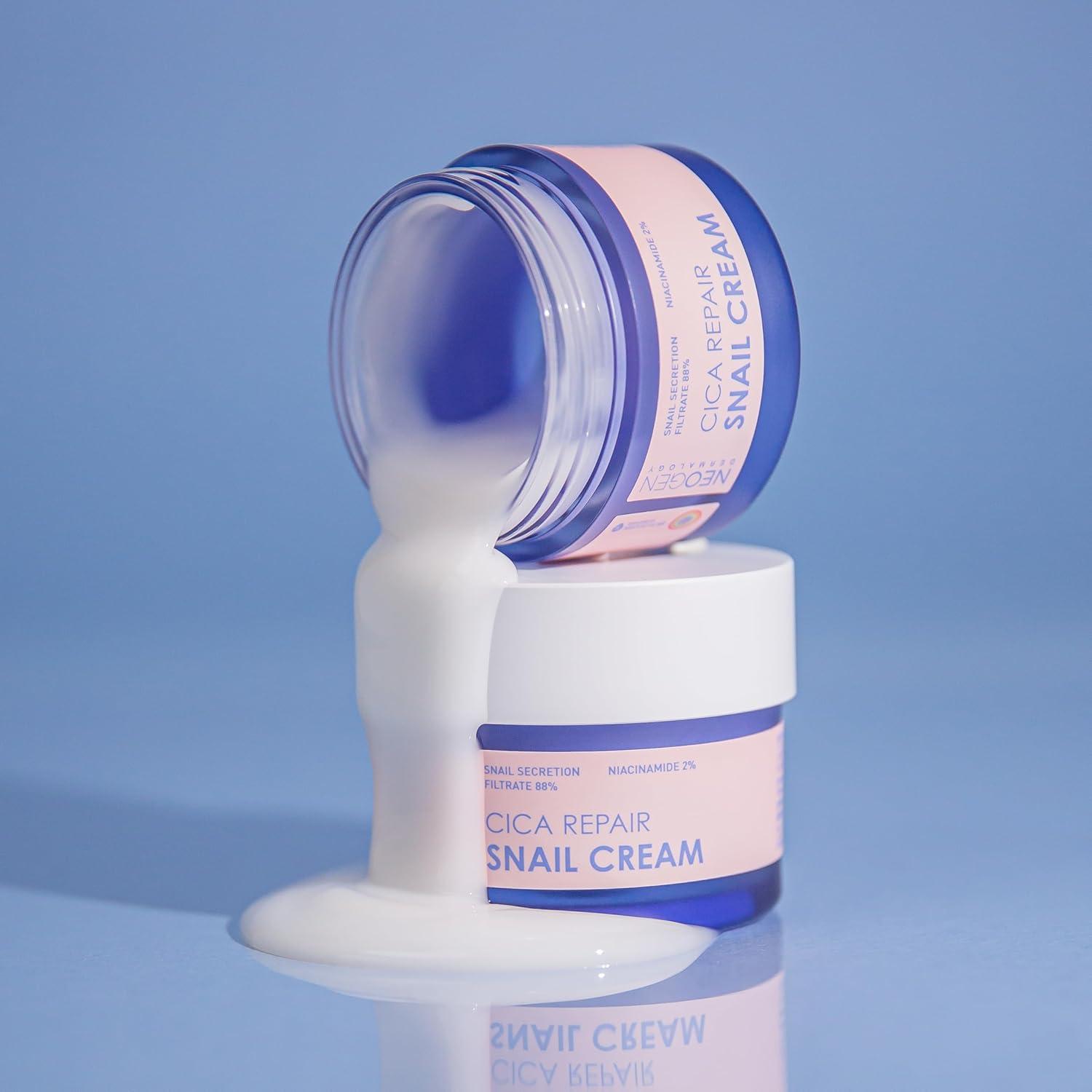 imageNEOGEN CICA REPAIR SNAIL Line Excellent recovery and soothing effects from CICA PURE COMPELX restores healthylooking firm skin Cream