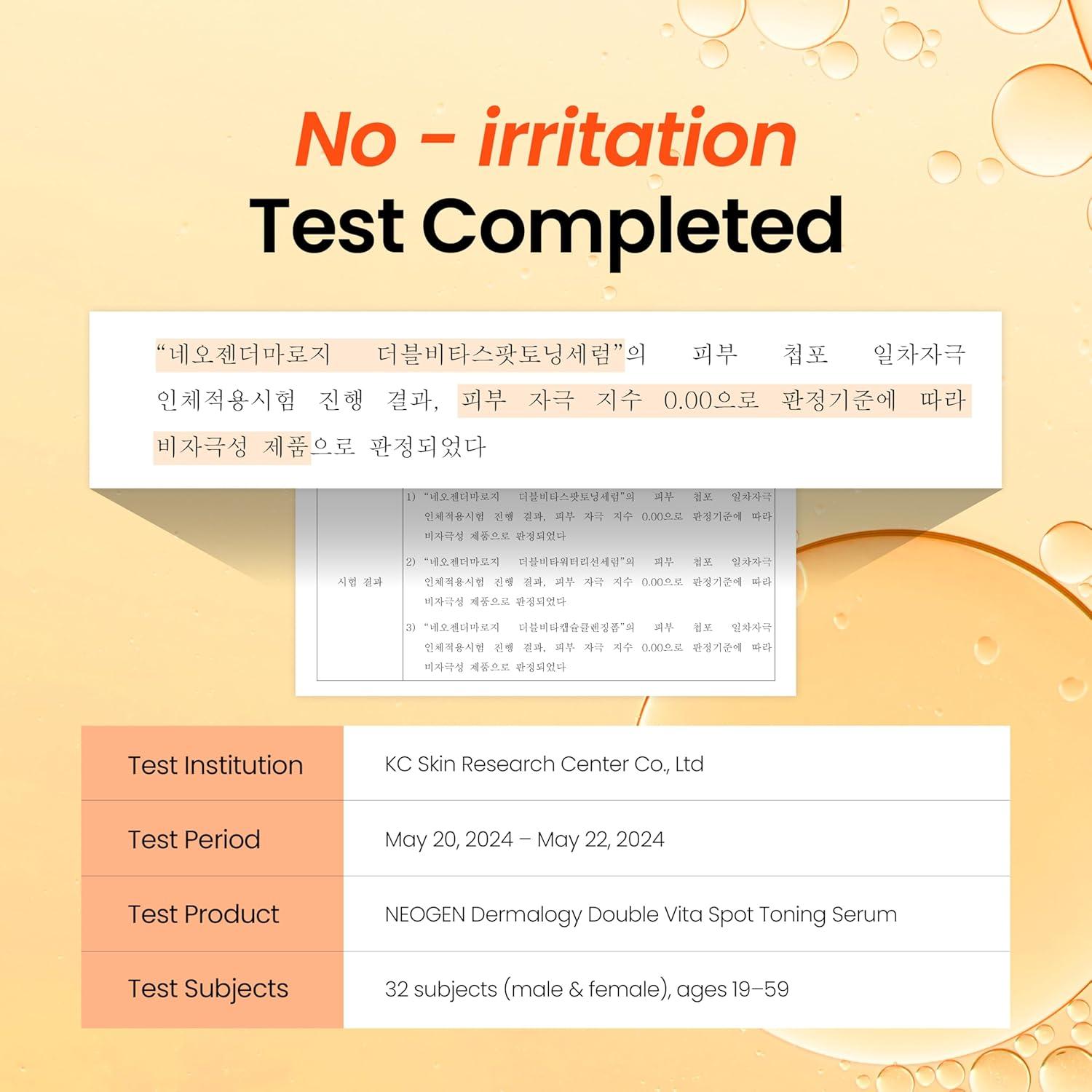 imageNEOGEN DERMALOGY Double Vita Spot Toning Serum tranexamic acid