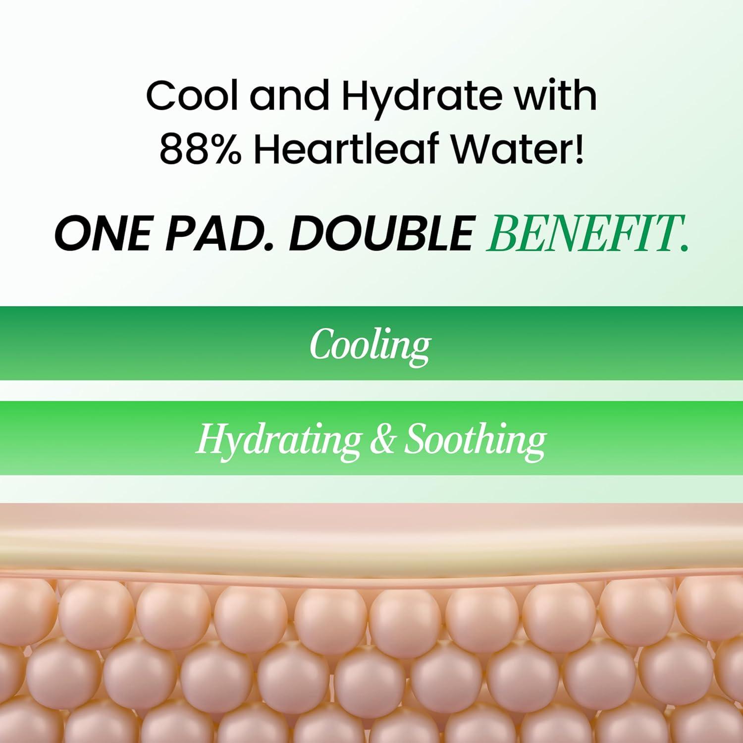 imageNEOGEN DERMALOGY Real Heartleaf Soothing Daily Pad Heartleaf Toner Pad40Pads
