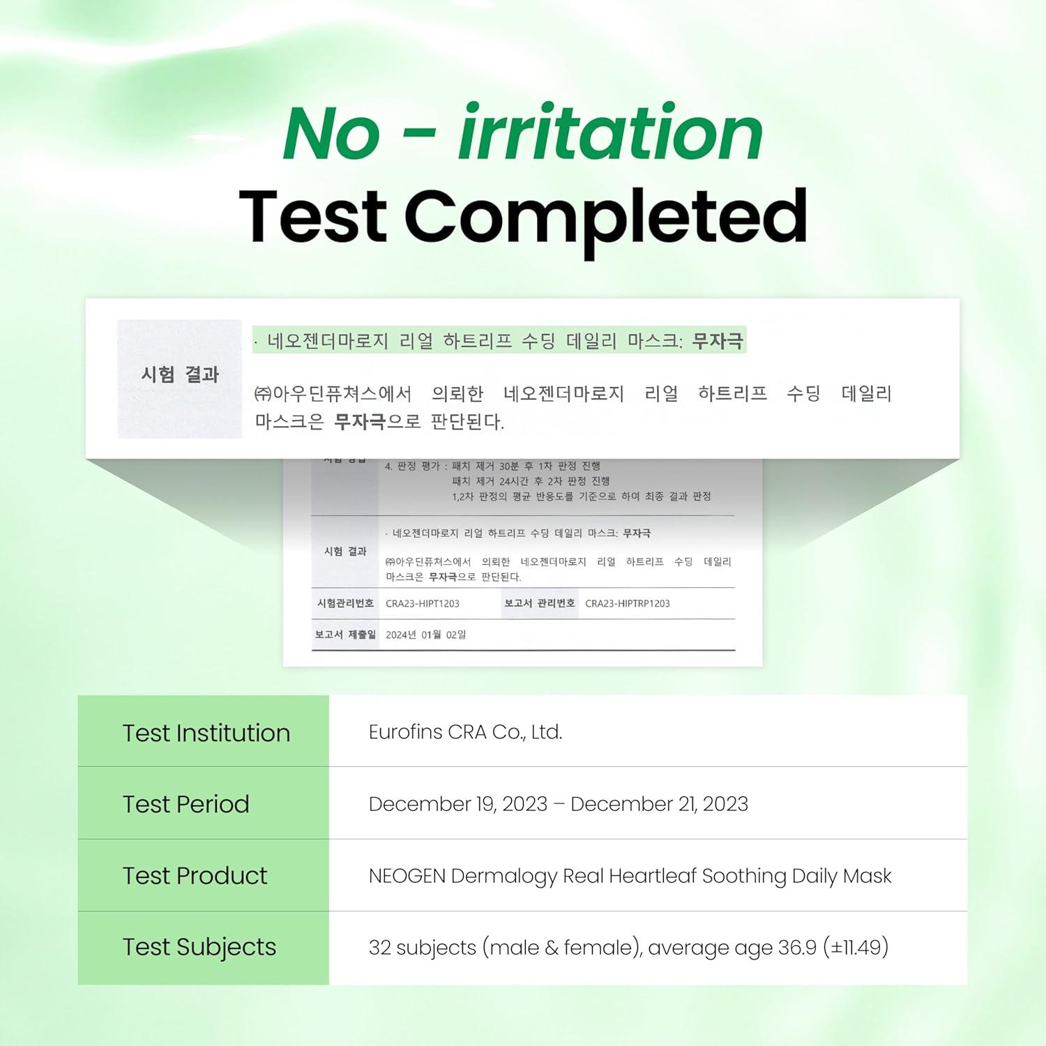 imageNEOGEN DERMALOGY Real Heartleaf Soothing Daily Pad Heartleaf Toner Pad40Pads