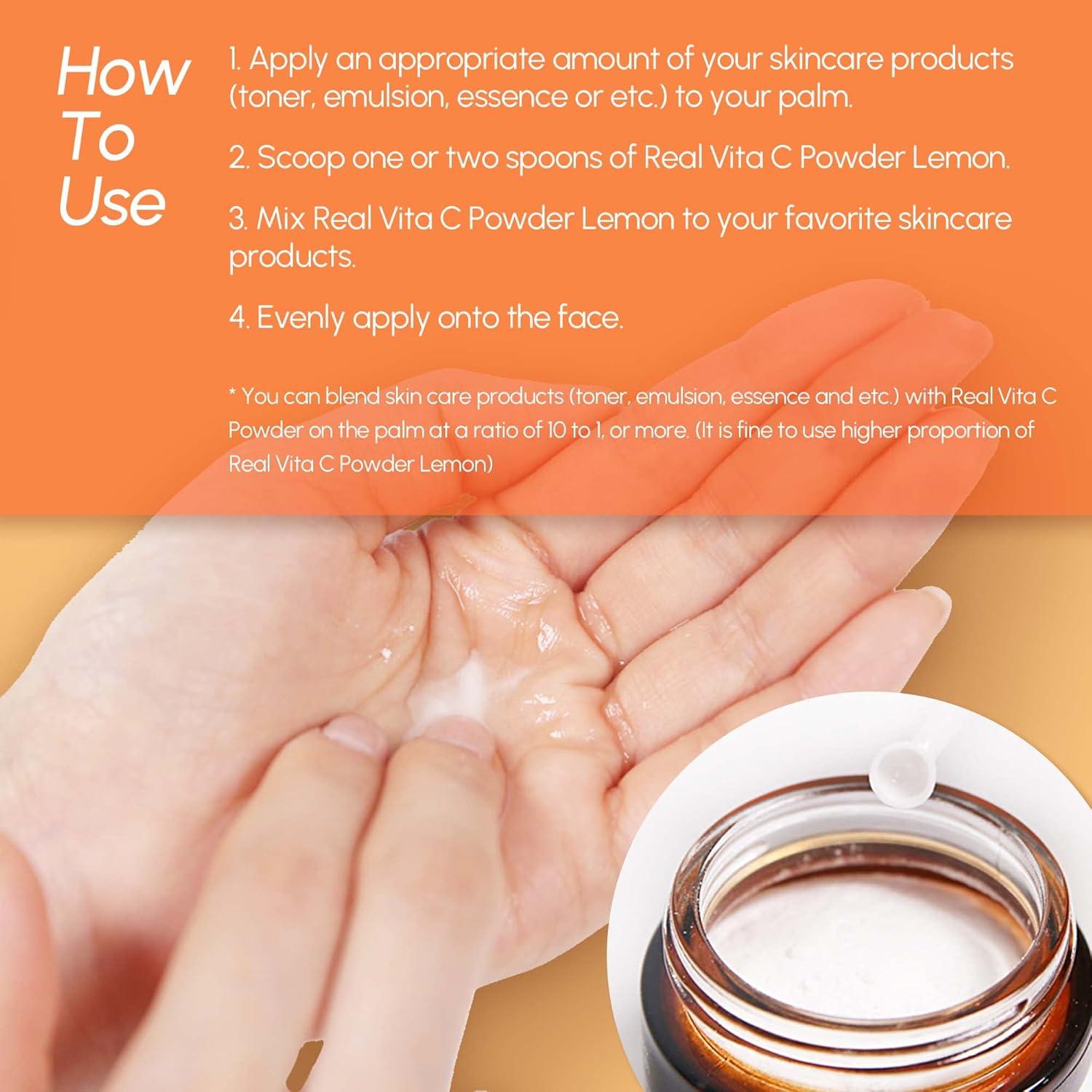imageNEOGEN Vita C Powder Lemon 070 oz 20g Mix to Boost other Facial Skin Care Brightening amp Radiance Boosting Vitamin C Powder for Skin with 17 Ascorbic Acid Korean Skin Care