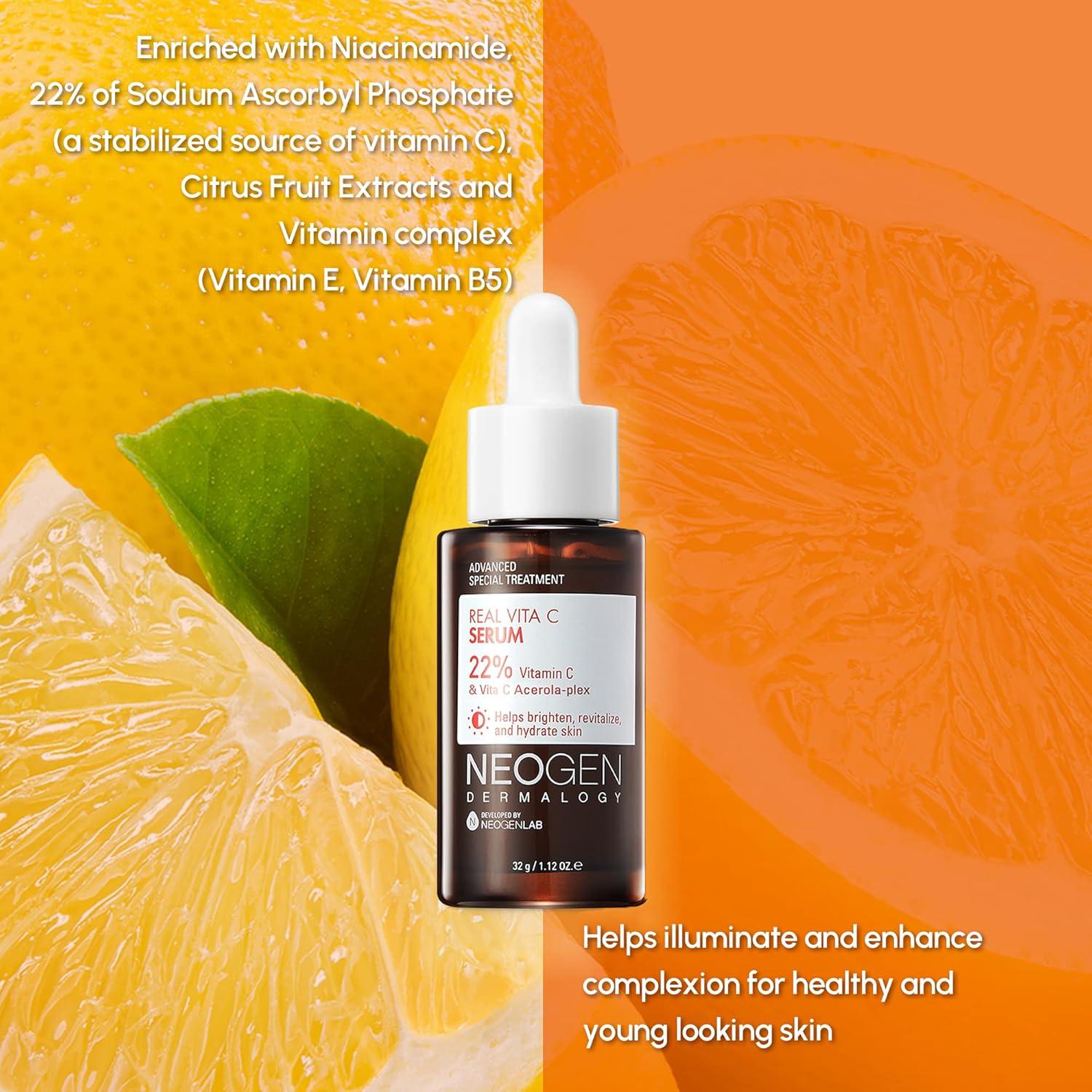 imageNEOGEN Vita C Powder Lemon 070 oz 20g Mix to Boost other Facial Skin Care Brightening amp Radiance Boosting Vitamin C Powder for Skin with 17 Ascorbic Acid Korean Skin Care