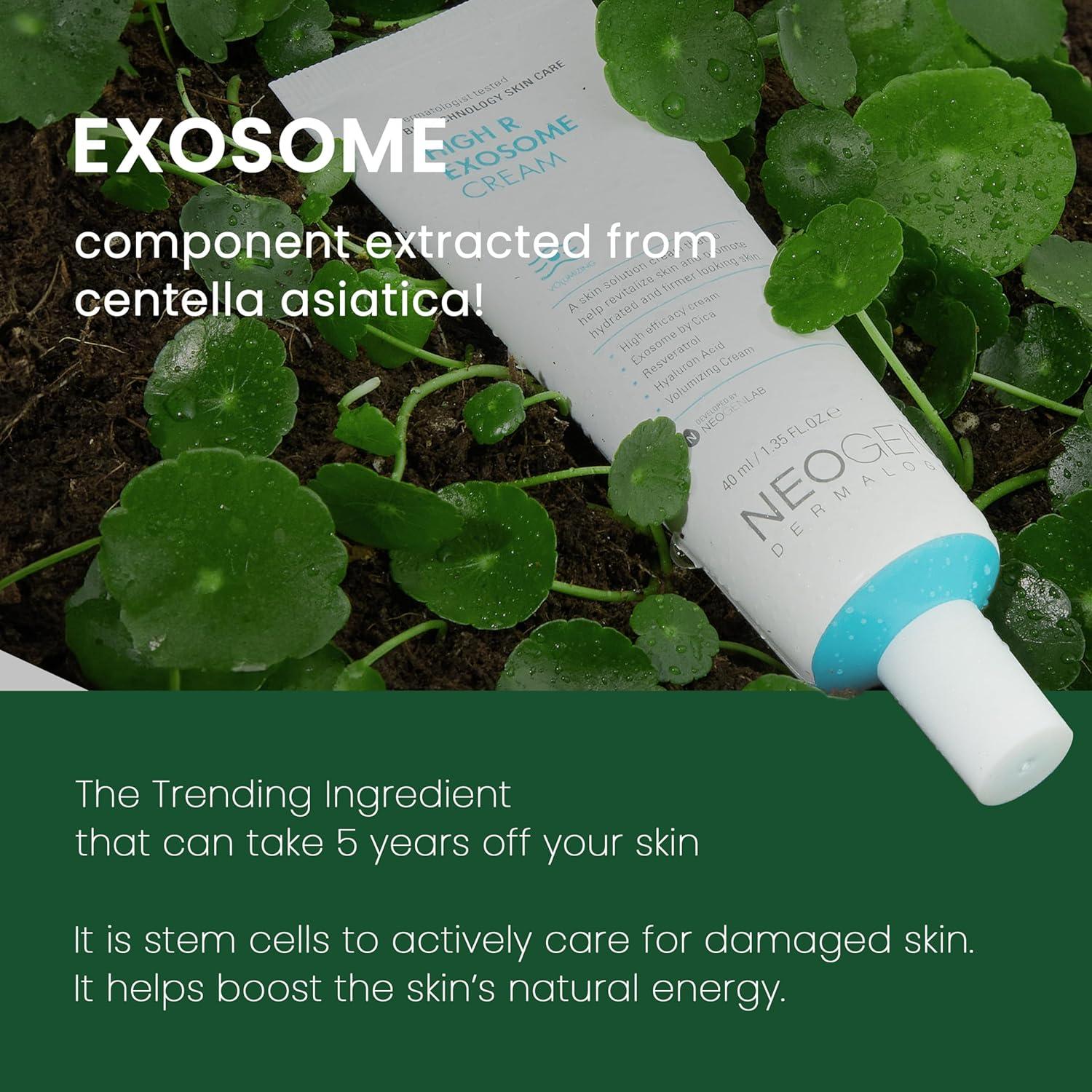 imageNEOGEN by DERMALOGY High R Exosome Cream Hydrating Face Moisturizer with Hyaluronic Acid Peptides amp Resveratrol Korean Skincare for Skin Nourishment amp Elasticity 136 fl oz