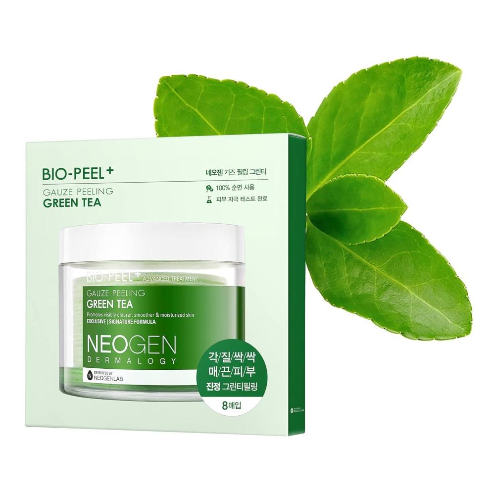imageDERMALOGY by NEOGENLAB BioPeel Gauze Peeling Pads Wine 30 pads Exfoliating amp Firming Peeling Pad with PHA amp Red Wine amp Resveratrol amp Acid Hyaluronic Korean Skin Care05 8pads BioPeel Gauze Peeling Green Tea