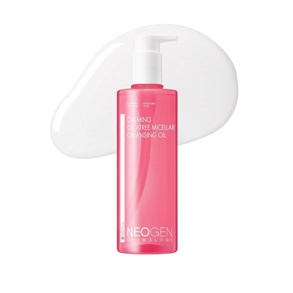 imageDERMALOGY by NEOGENLAB Calming Cleansing Oil Cica Tree Micellar Formula for Sensitive Skin Deep Makeup amp Sunscreen Remover Korean Skincare KBeauty 1014 fl oz 300 ml