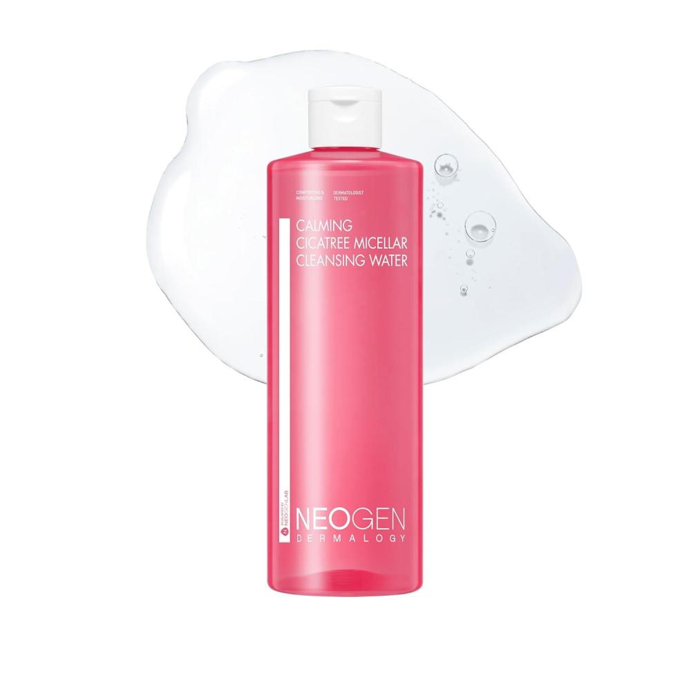 imageDERMALOGY by NEOGENLAB NEOGEN Calming Cleansing Water Cica Tree Micellar 1352oz400ml for Sensitive SkinKorean Skin CareKBeautymild cleansing