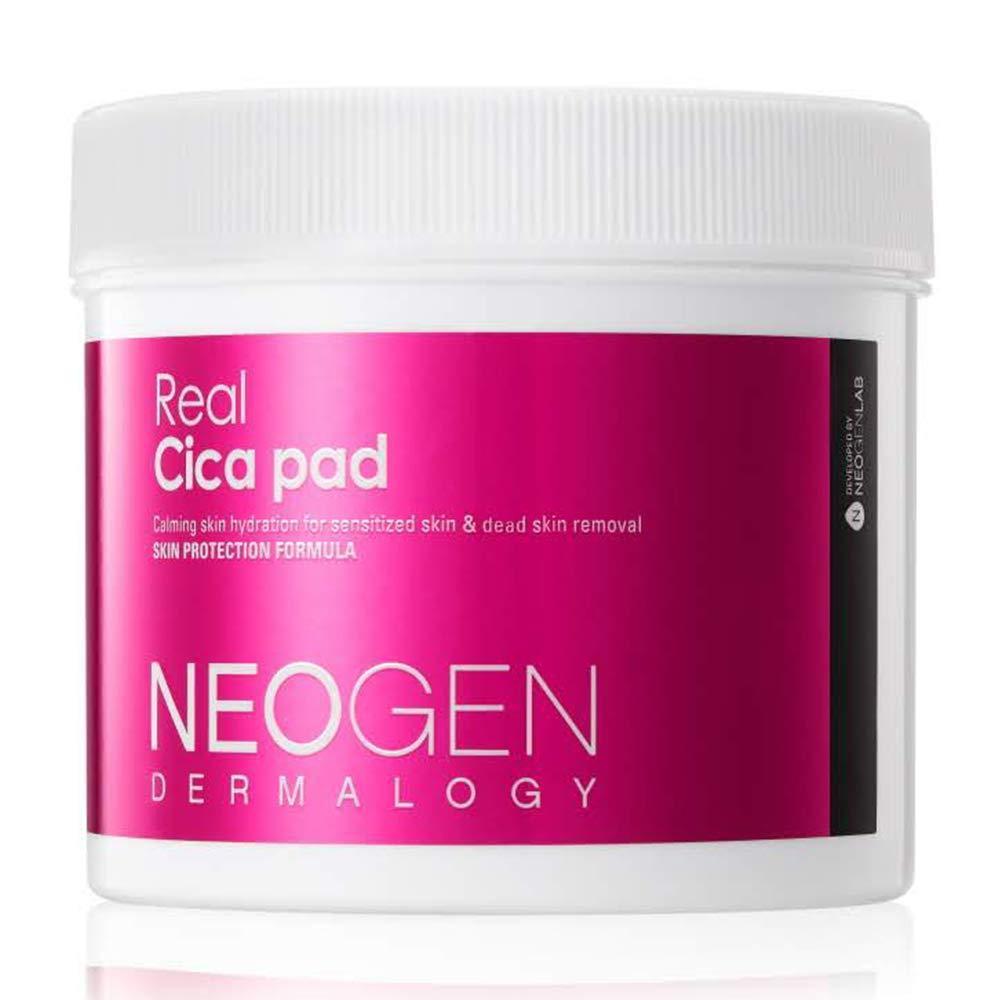 imageDERMALOGY by NEOGENLAB Real Cica Pad Restores Skin Barrier Soothes Gently Exfoliates amp Cleanses Cica Micellar Pad
