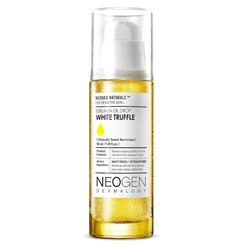 imageKBeauty Neogen Dermalogy White Truffle Serum in Oil Drop w 3 Hyaluronic Acid amp Niacinamide Hydrating Face Oil Korean Glass Skin Serum 169 fl oz
