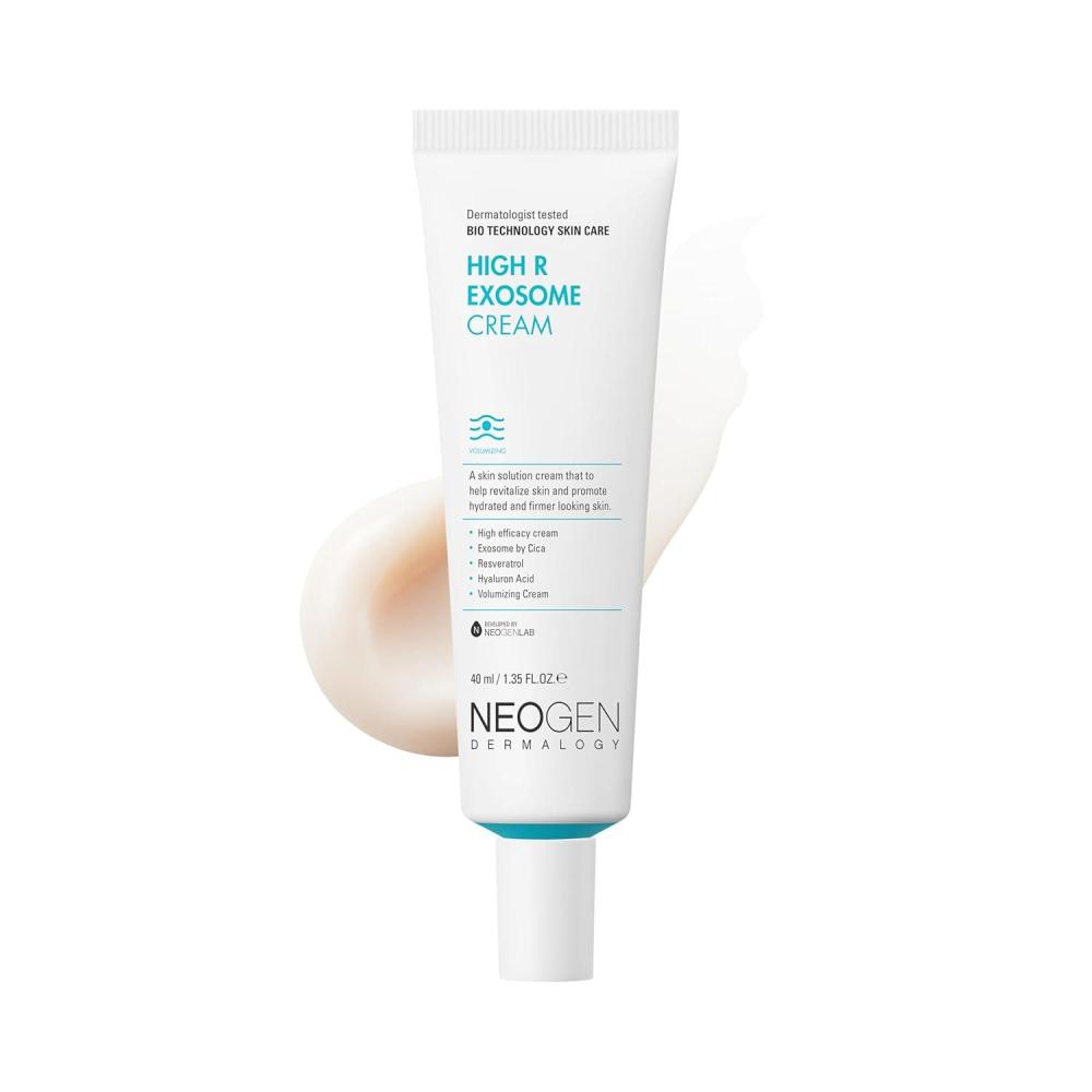 imageNEOGEN by DERMALOGY High R Exosome Cream Hydrating Face Moisturizer with Hyaluronic Acid Peptides amp Resveratrol Korean Skincare for Skin Nourishment amp Elasticity 136 fl oz