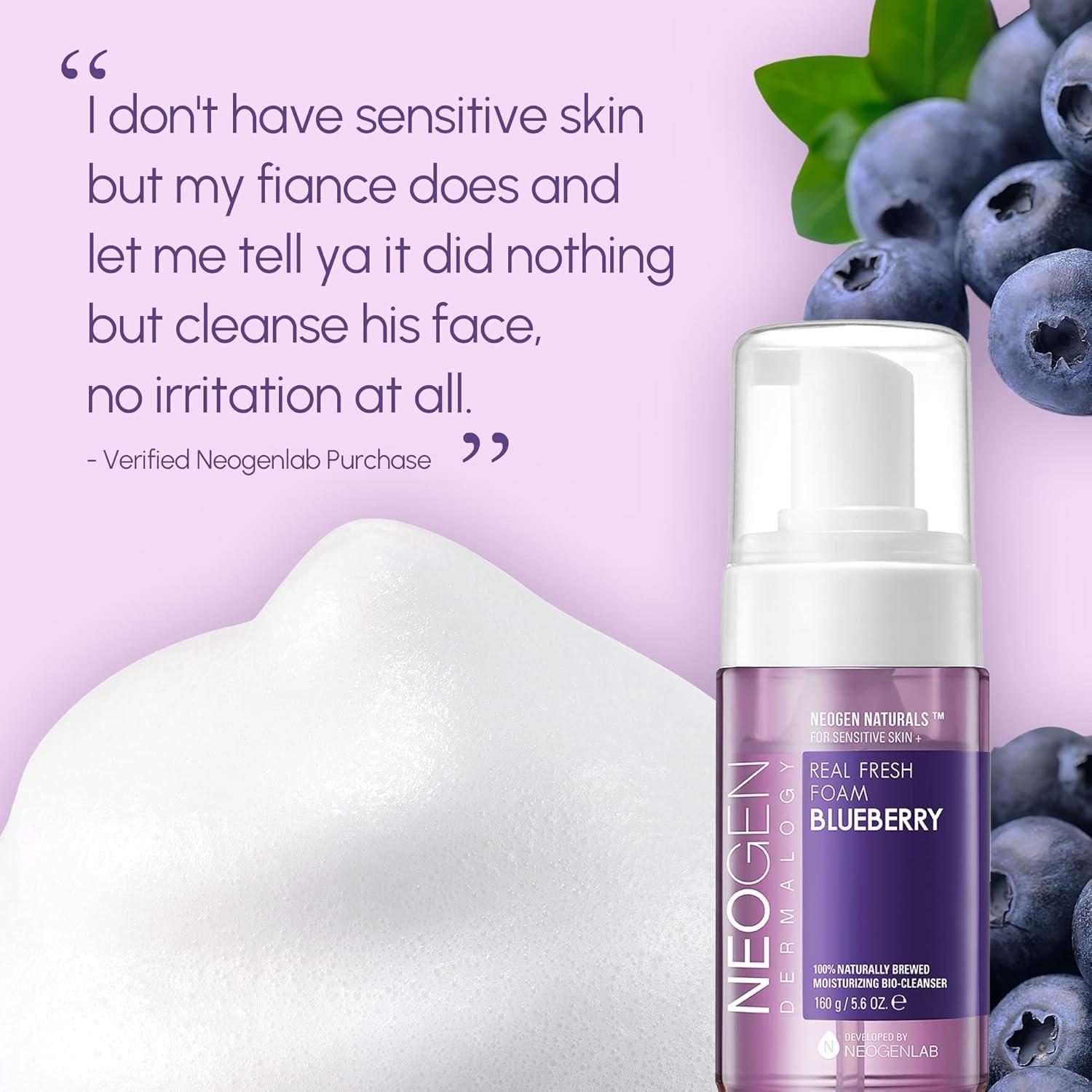 imageDERMALOGY by NEOGENLAB Real Fresh Foam Cleanser Blueberry 56 Fl Oz