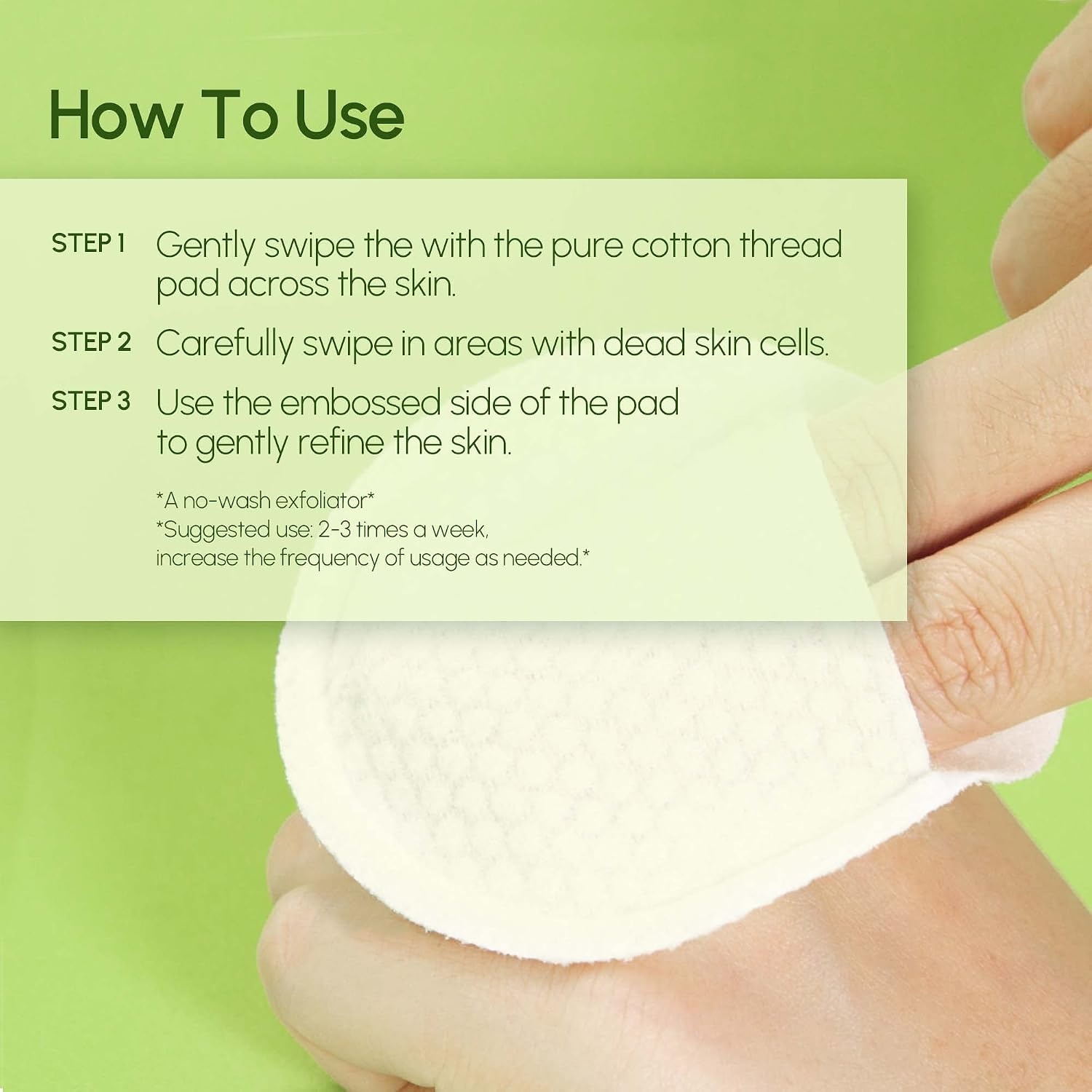 image:imageDERMALOGY by NEOGENLAB PHA Gauze Peeling Formulated with AHA BHA PHA Exfoliating amp Cleansing Pad 10 Green tea