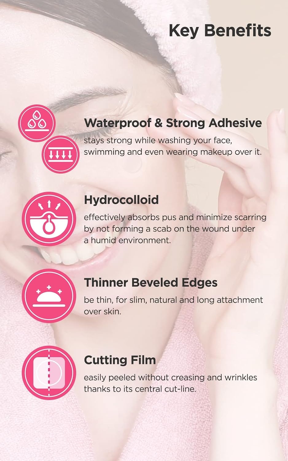 image:imageDERMALOGY by NEOGENLAB AClear Soothing Acne Care 4 Pack12 Count Pack of 4